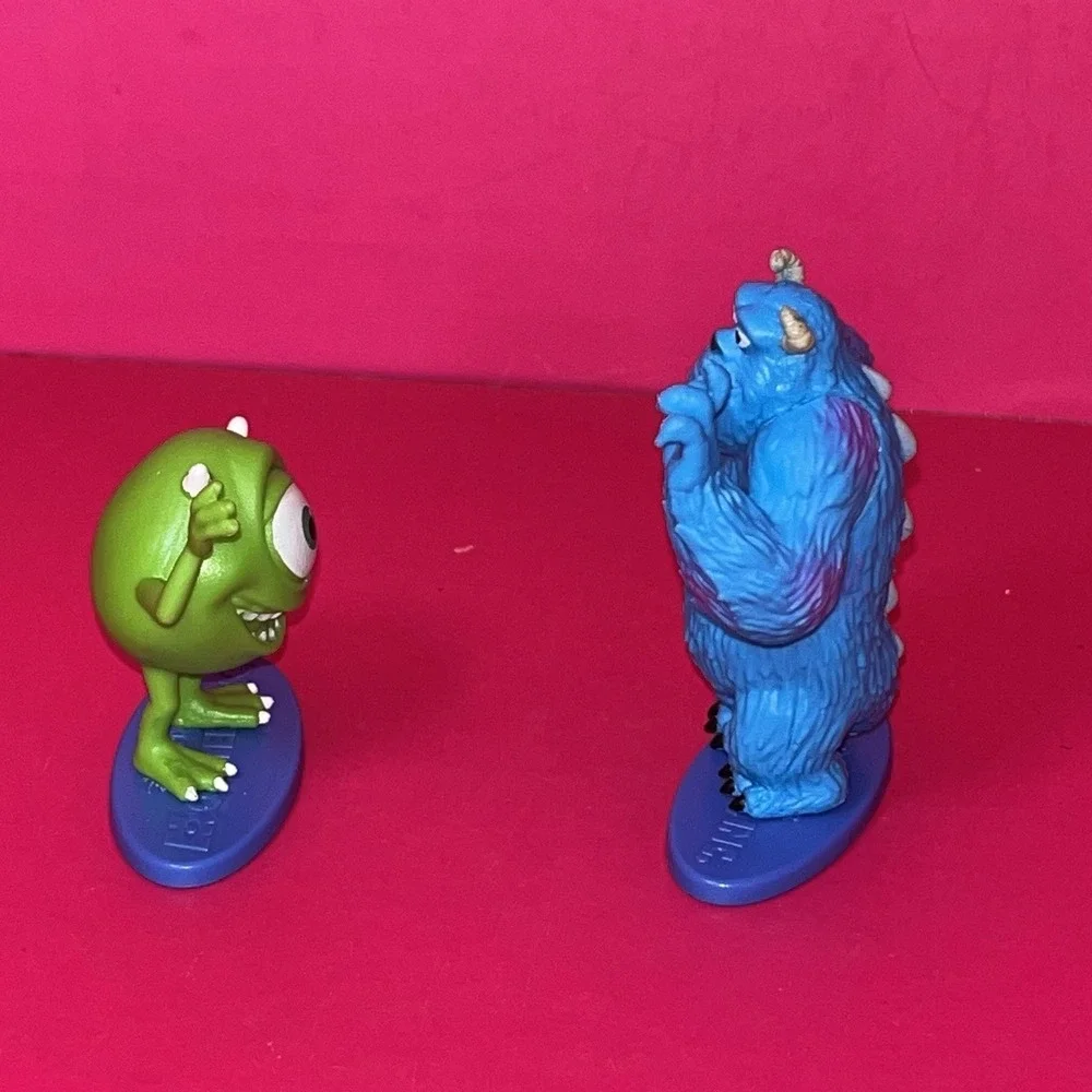 Disney Sulley and Mike Wazowski Monsters Inc Toy Figures Cake Toppers‎